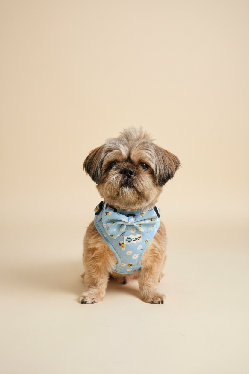 Busy bee bow tie
