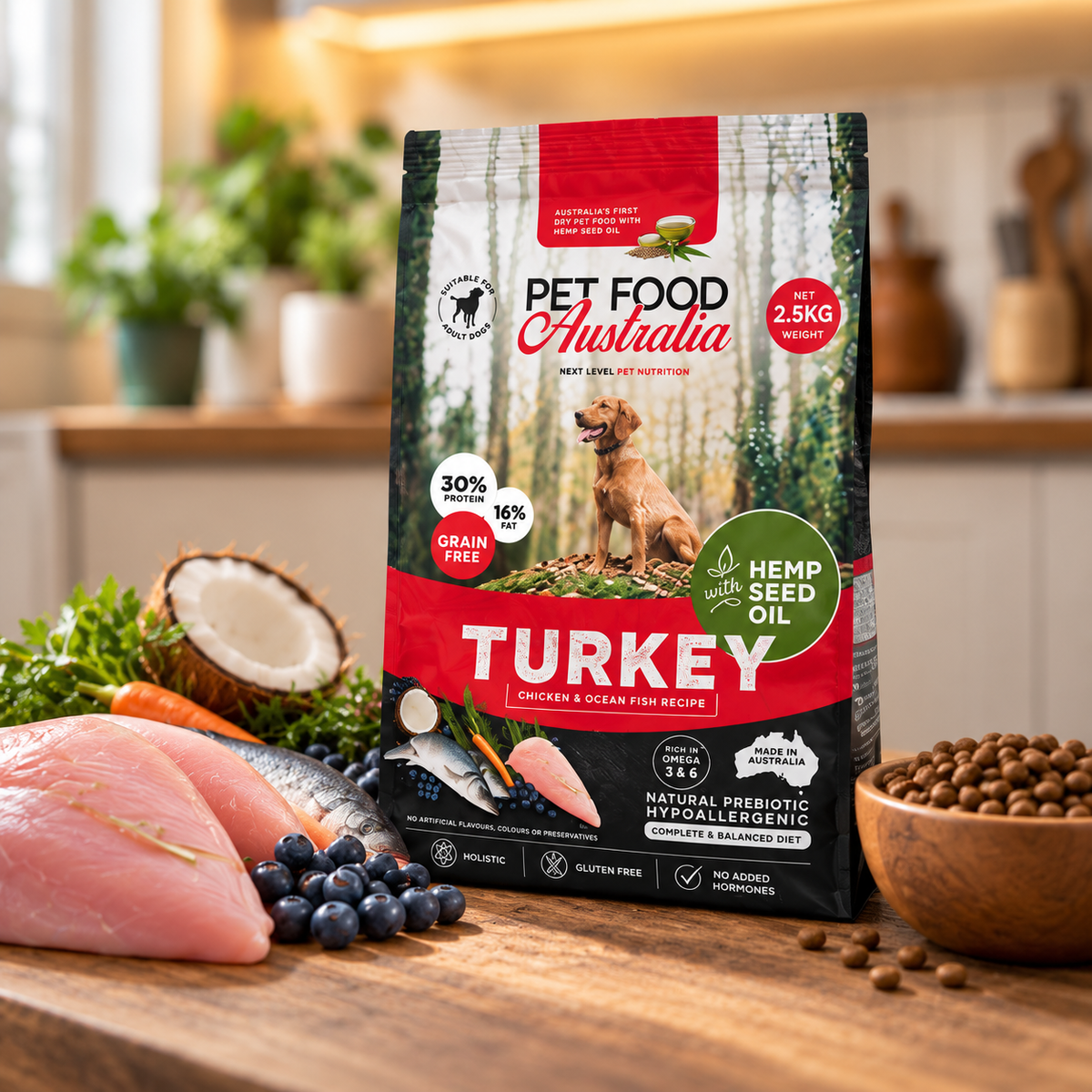 TURKEY DOG FOOD