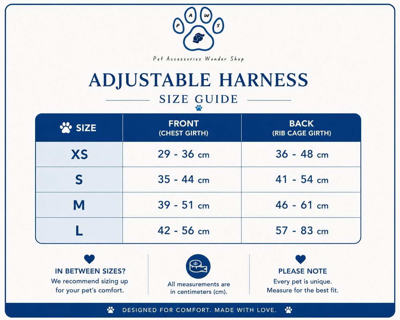 Busy bee harness